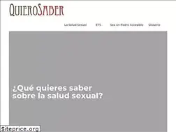 Sites similar to quierosaber.org