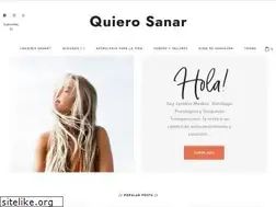 Sites similar to quierosanar.com