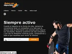 Sites similar to quieroserdeportista.com