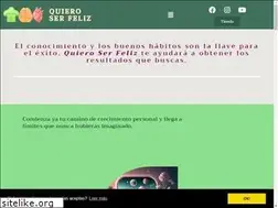 Sites similar to quieroserfeliz.com