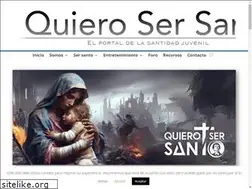 Sites similar to quierosersanto.com
