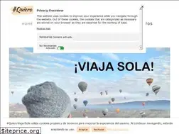 Sites similar to quieroviajarsola.com