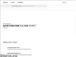Sites similar to quietdistrict.com