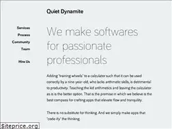 Sites similar to quietdynamite.com