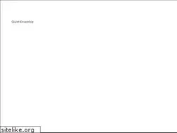 Sites similar to quietensemble.com