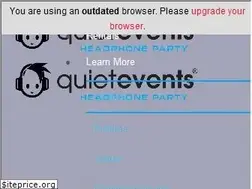 Sites similar to quietevents.com