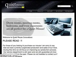 Sites similar to quietmouse.com
