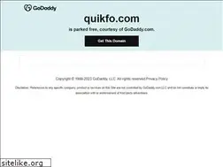 Sites similar to quikfo.com