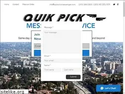 Sites similar to quikpickmessenger.com