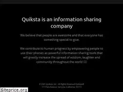 Sites similar to quiksta.com