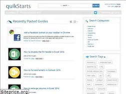 Sites similar to quikstarts.com