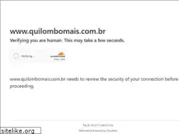 Sites similar to quilombomais.com.br