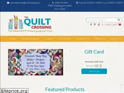 Sites similar to quiltcrossing.com