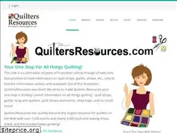 Sites similar to quiltersresources.net