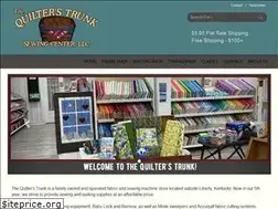 Sites similar to quilterstrunk.com