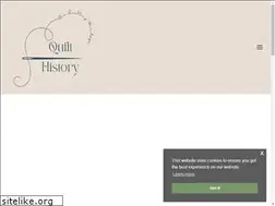 Sites similar to quilthistory.com