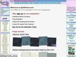 Sites similar to quilthome.com