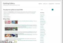 Sites similar to quiltinggallery.com