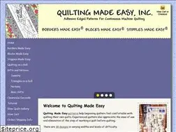 Sites similar to quiltingmadeeasy.com
