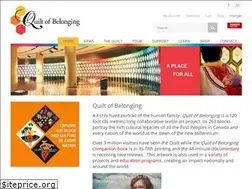 Sites similar to quiltofbelonging.ca