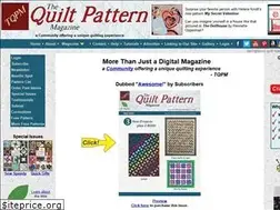 Sites similar to quiltpatternmagazine.com