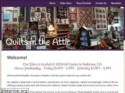 Sites similar to quiltsattic.com