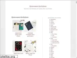 Sites similar to quinceanera-invitations.com