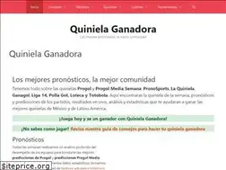 Sites similar to quinielaganadora.com