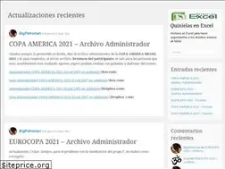 Sites similar to quinielasenexcel.wordpress.com