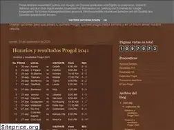 Sites similar to quinielasprogol.blogspot.com