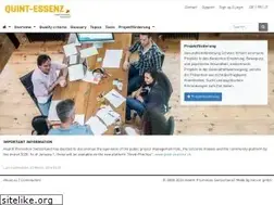 Sites similar to quint-essenz.ch