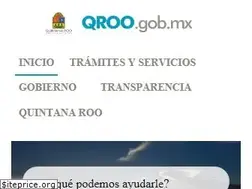 Sites similar to quintanaroo.gob.mx