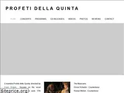 Sites similar to quintaprofeti.com
