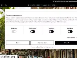Sites similar to quintessentiallyestates.com