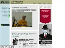 Sites similar to quintessenz.org