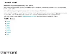 Sites similar to quintonlouisaiken.com