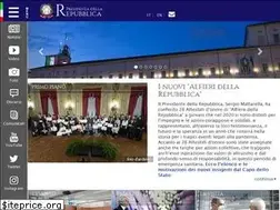 Sites similar to quirinale.it