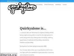 Sites similar to quirkyalone.net