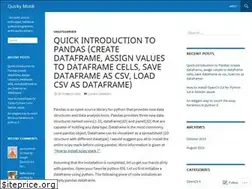 Sites similar to quirkymonk.wordpress.com