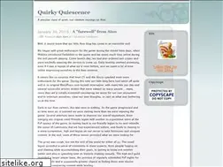 Sites similar to quirkyquiescence.wordpress.com