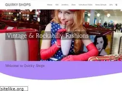 Sites similar to quirkyshops.com