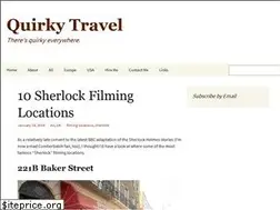 Sites similar to quirkytravel.com