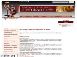 Sites similar to quiroma.it