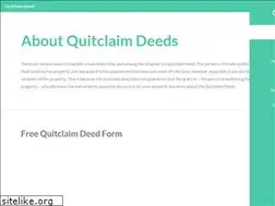Sites similar to quitclaimdeed.com