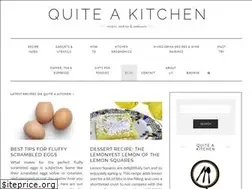 Sites similar to quiteakitchen.com