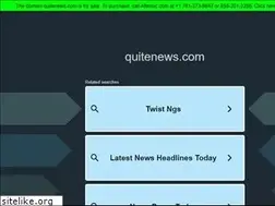 Sites similar to quitenews.com