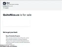 Sites similar to quitenice.co
