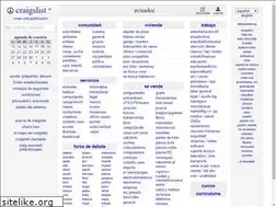 Sites similar to quito.craigslist.org