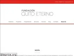 Sites similar to quitoeterno.org