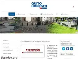 Sites similar to quitohonesto.gob.ec